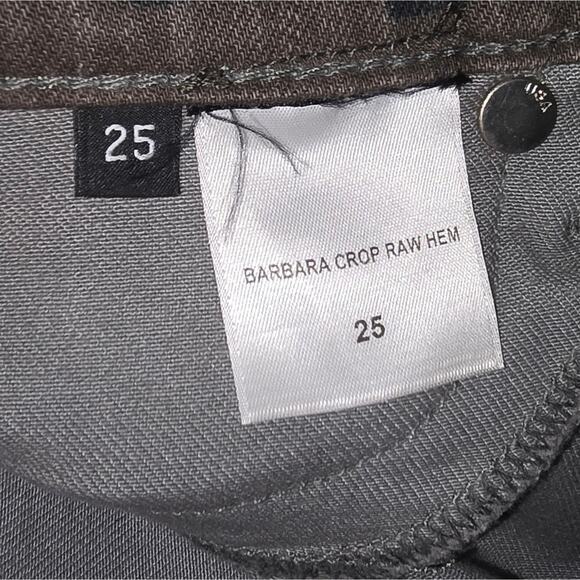 Hudson Barbara High Rise‎ Crop Raw Hem Camouflage Skinny Jeans Size 25 New - Picture 11 of 14